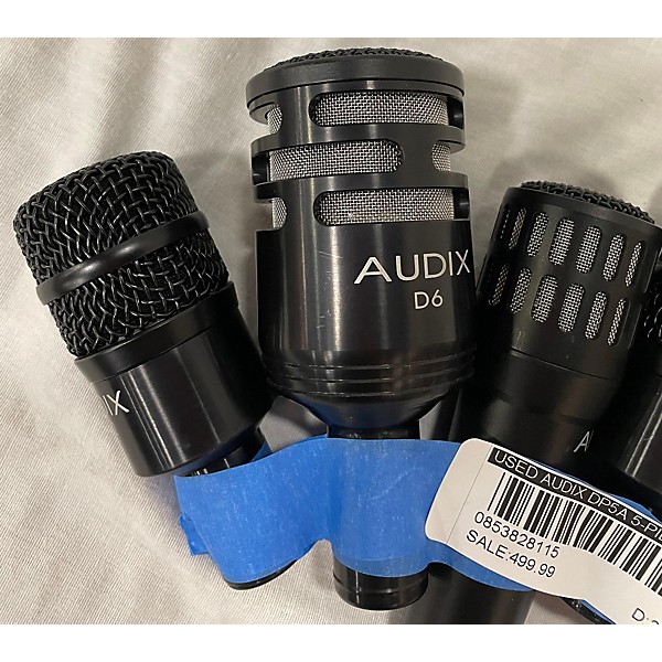 Used Audix DP5A 5-Piece Percussion Microphone Pack