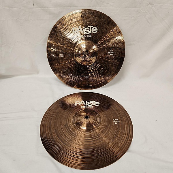 Used Paiste Used Paiste 14.25in 900 Series Hihat Cymbal