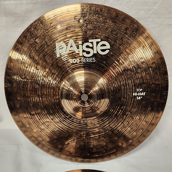 Used Paiste Used Paiste 14.25in 900 Series Hihat Cymbal