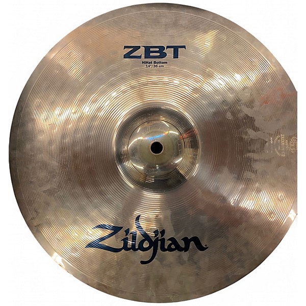 Used Zildjian Used Zildjian 14in ZBT Hi Hat Pair Cymbal