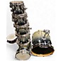 Used PDP by DW Used PDP By DW 7 piece X7 BLACK & SILVER SPARKLE FADE Drum Kit thumbnail