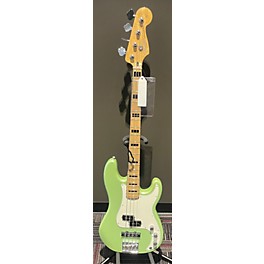 Used Fender Used Fender Deluxe Precision Bass Special Green Electric Bass Guitar