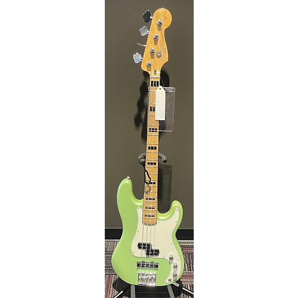 Used Fender Used Fender Deluxe Precision Bass Special Green Electric Bass Guitar