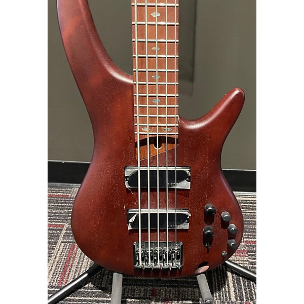 Used Ibanez Used Ibanez SDGR Brown Electric Bass Guitar