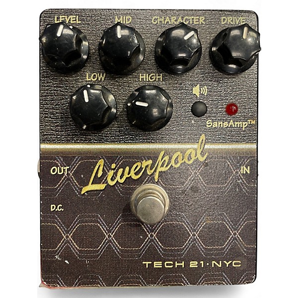 Used Tech 21 Used Tech 21 CSLIVV2 Sansamp Liverpool Distortion Effect Pedal