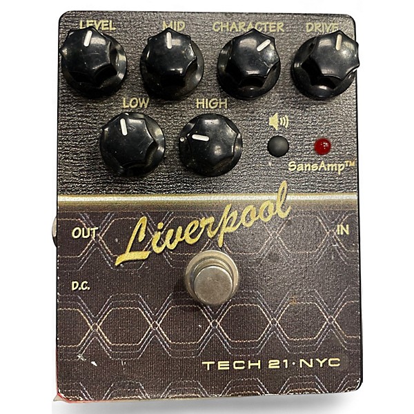 Used Tech 21 Used Tech 21 CSLIVV2 Sansamp Liverpool Distortion Effect Pedal