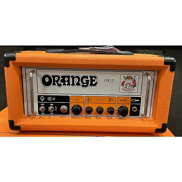 Used Orange Amplifiers OR15H 15W Tube Guitar Amp Head