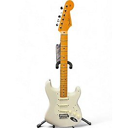 Used Fender Used Fender Artist Series Eric Johnson Stratocaster White Solid Body Electric Guitar