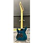 Used ESP Used ESP MH-103QM Trans Blue Solid Body Electric Guitar