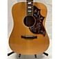 Vintage Gibson Vintage 1974 Gibson Hummingbird Natural Acoustic Electric Guitar