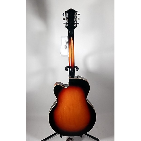 Vintage Gretsch Guitars Vintage 1959 Gretsch Guitars Double Anniversary 2 Color Sunburst Hollow Body Electric Guitar