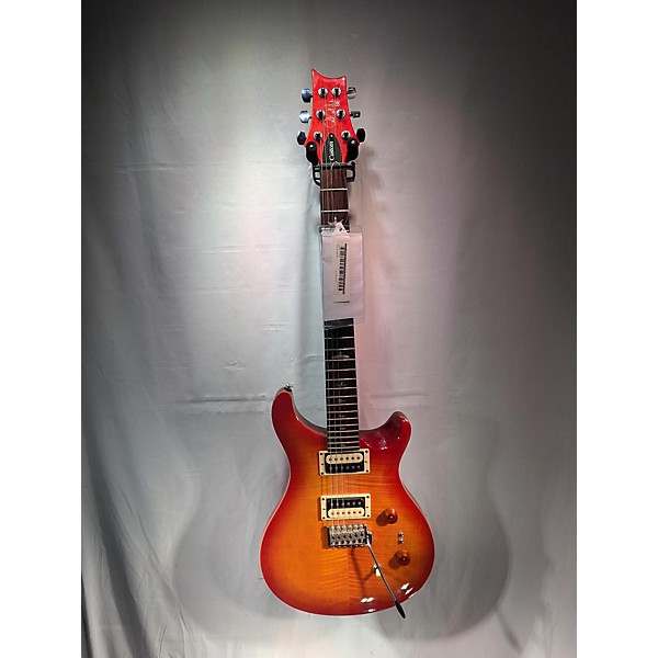 Used PRS Used PRS SE Custom 24-08 Cherry Sunburst Solid Body Electric Guitar