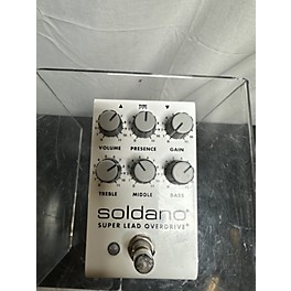 Used Soldano SUPER LEAD OVERDRIVE Effect Pedal