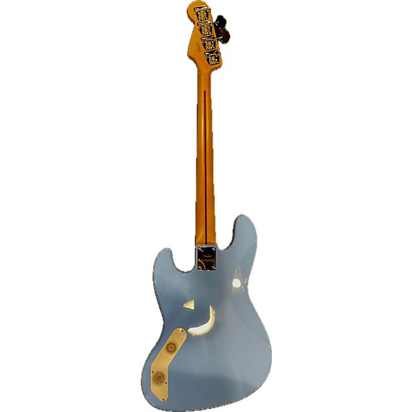 Used Fender Used Fender Aerodyne 4-String Jazz Bass California Blue Electric Bass Guitar