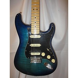 Used Fender Used Fender Player Plus Stratocaster Plus Top HSS Blue Burst Solid Body Electric Guitar