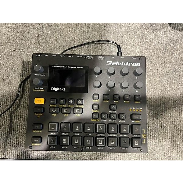 Used Elektron Digitakt Drum Machine