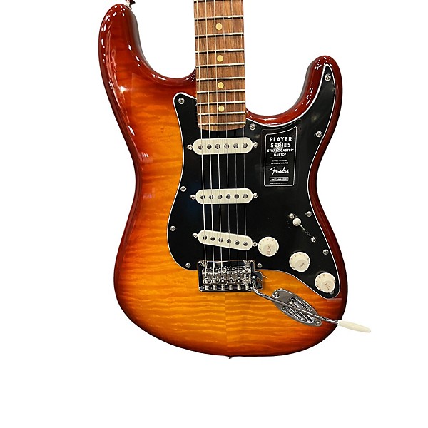 Used Fender Used Fender Player Stratocaster 2 Tone Sunburst Solid Body Electric Guitar