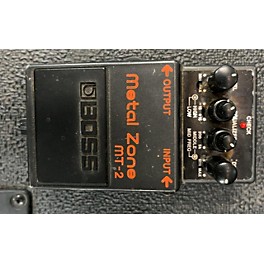 Used BOSS Used BOSS MT2 Metal Zone Distortion Effect Pedal