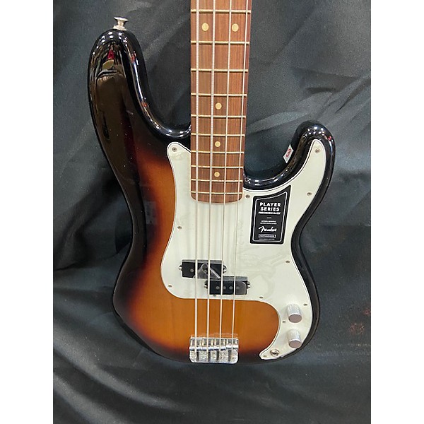 Used Fender Used Fender Player Precision Bass 3 Tone Sunburst Electric Bass Guitar