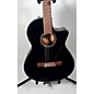 Used Fender Used Fender CN 140SCE Black Classical Acoustic Electric Guitar