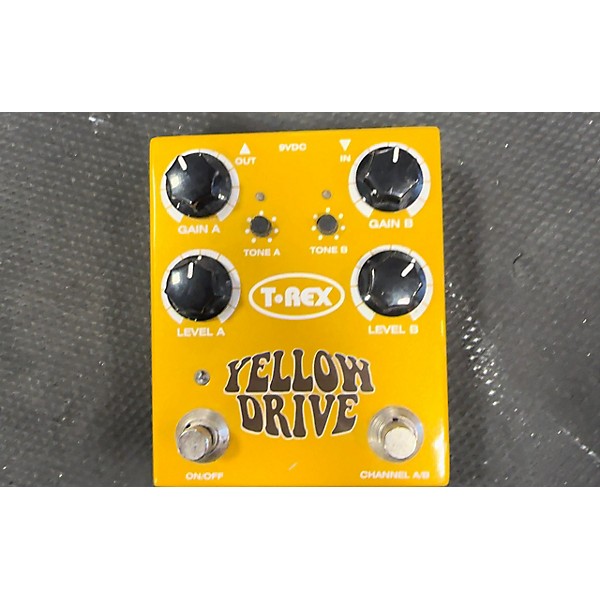 Used T-Rex Engineering Used T-Rex Engineering Yellow Drive Effect Pedal