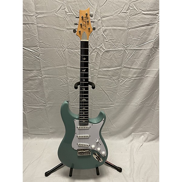 Used PRS Used PRS SE Silver Sky Blue Solid Body Electric Guitar