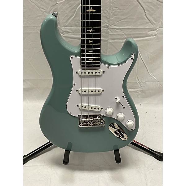 Used PRS Used PRS SE Silver Sky Blue Solid Body Electric Guitar