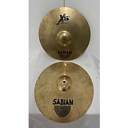 Used SABIAN Used SABIAN 14in XS20 Hi Hat Pair Cymbal