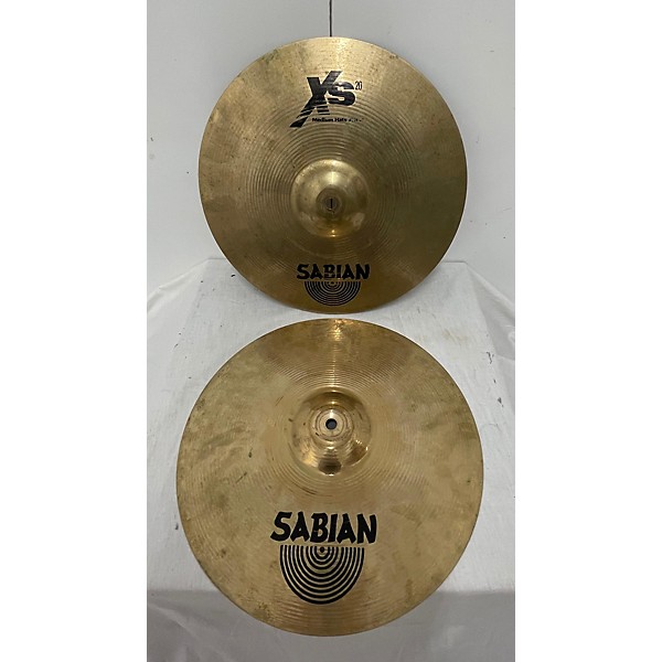 Used SABIAN Used SABIAN 14in XS20 Hi Hat Pair Cymbal