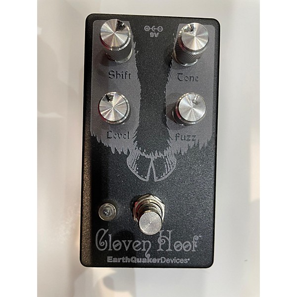 Used EarthQuaker Devices Cloven Hoof Fuzz Blackout Edition Effect Pedal