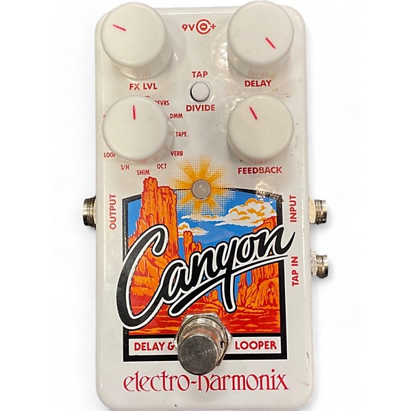 Used Electro-Harmonix Used Electro-Harmonix Canyon Delay And Looper Effect Pedal