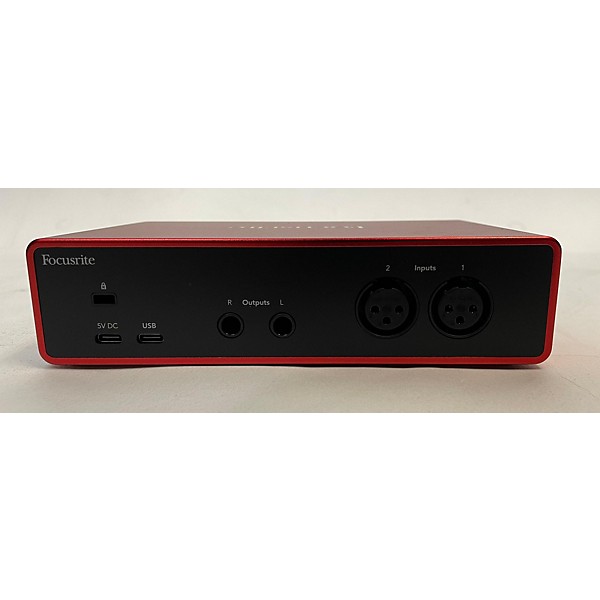 Used Focusrite Scarlett 2i2 Gen 4 Audio Interface