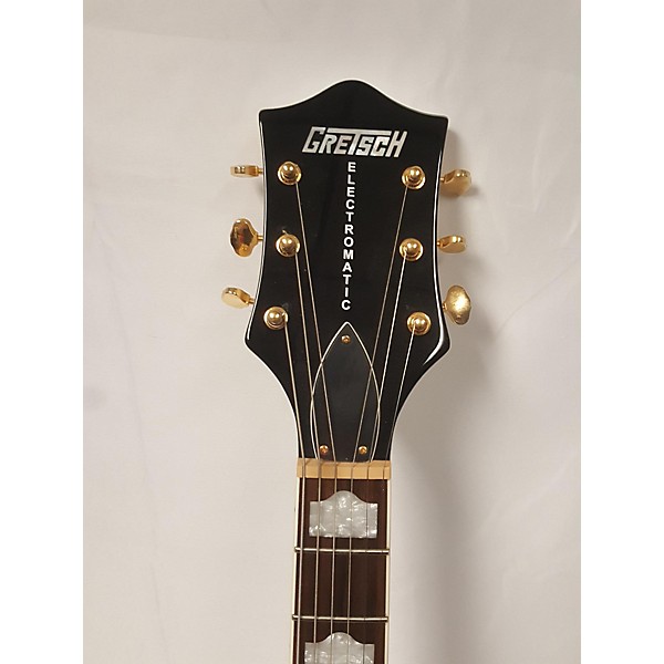 Used Gretsch Guitars Used Gretsch Guitars G5420T Electromatic Vintage White Hollow Body Electric Guitar