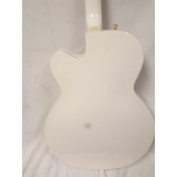 Used Gretsch Guitars Used Gretsch Guitars G5420T Electromatic Vintage White Hollow Body Electric Guitar