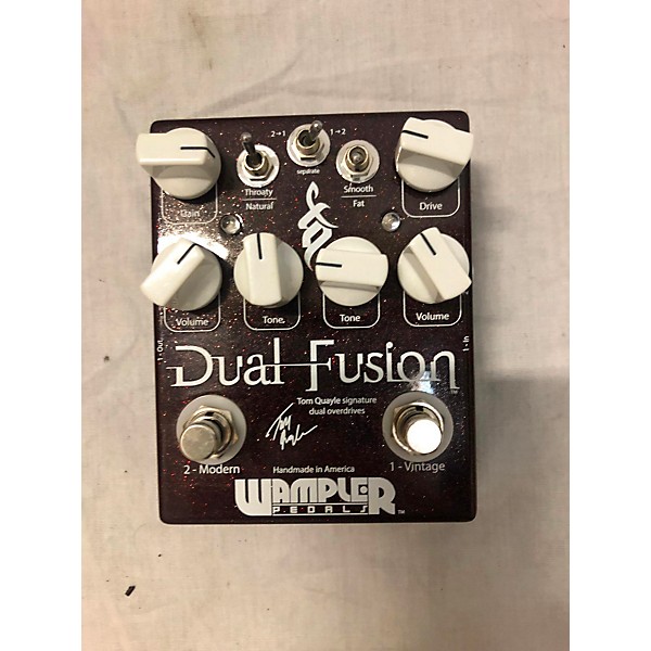 Used Wampler Dual Fusion Tom Quayle Signature Overdrive Effect Pedal