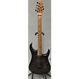 Used Ernie Ball Music Man Used Ernie Ball Music Man JP15 John Petrucci Signature Trans Black Solid Body Electric Guitar