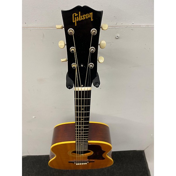 Vintage Gibson Vintage 1964 Gibson J-50 ADJ Brown Acoustic Guitar