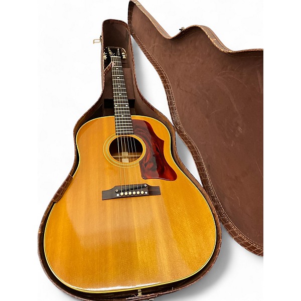 Vintage 1964 Gibson J-50 ADJ Brown Acoustic Guitar