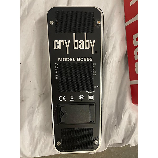 Used Dunlop GCB95 Original Crybaby Wah Effect Pedal