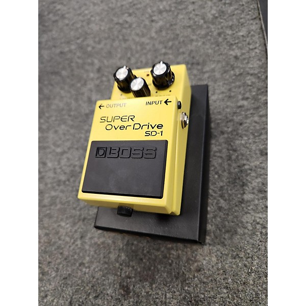 Used BOSS SD1 Super Overdrive Effect Pedal