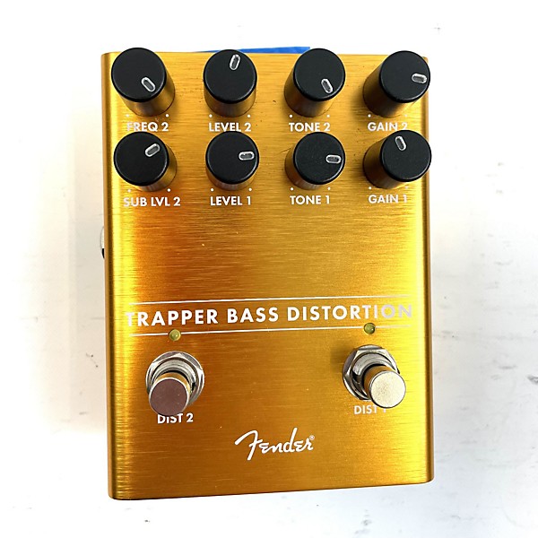 Used Fender Trapper Bass Distortion Effect Pedal