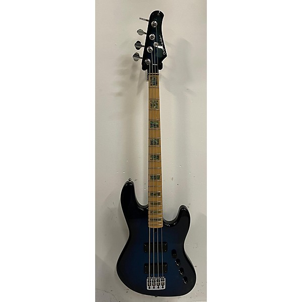 Used Used OVERWATER TANGLEWOOD ASPIRATION Trans Blue Electric Bass Guitar