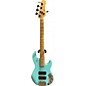 Used 2021 G&L CLF Research L-2500 Turquoise Electric Bass Guitar thumbnail