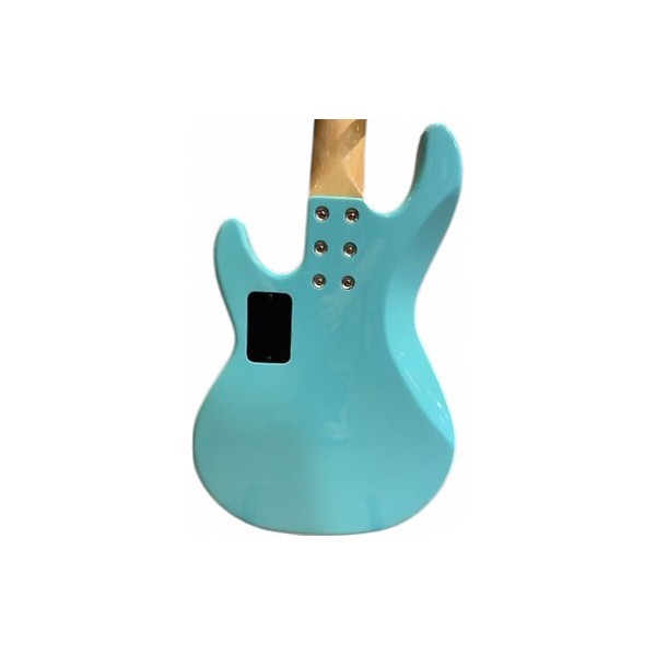 Used 2021 G&L CLF Research L-2500 Turquoise Electric Bass Guitar