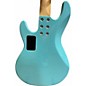Used 2021 G&L CLF Research L-2500 Turquoise Electric Bass Guitar