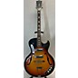 Vintage Vintage 1960 Kent Hollowbody Eletric Sunburst Hollow Body Electric Guitar thumbnail