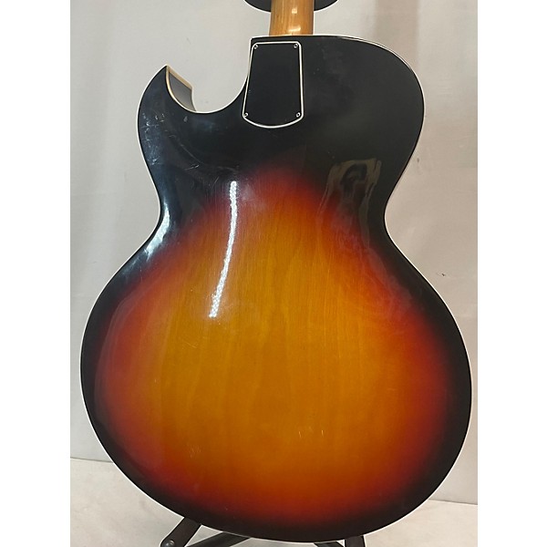 Vintage Vintage 1960 Kent Hollowbody Eletric Sunburst Hollow Body Electric Guitar