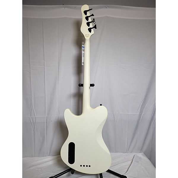 Used Schecter Guitar Research Ultra Bass White Electric Bass Guitar