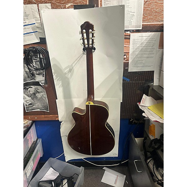 Used Ibanez AEG10NE Classical Acoustic Electric Guitar Vintage Natural