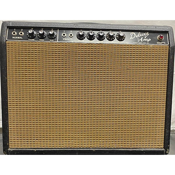 Vintage Fender 1964 Deluxe Tube Guitar Combo Amp